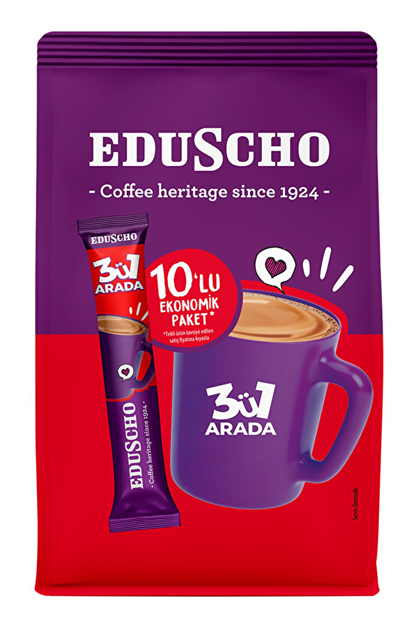 Eduscho 3'ü 1 Arada 17.5g 10'lu